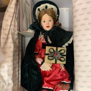 Lenox porcelain Christmas doll